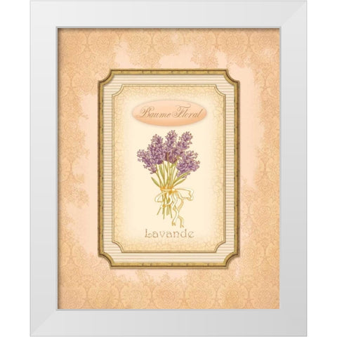 Eau de Parfum III White Modern Wood Framed Art Print by Corbin, Delphine