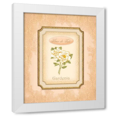 Eau de Parfum IV White Modern Wood Framed Art Print by Corbin, Delphine