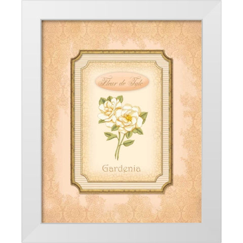 Eau de Parfum IV White Modern Wood Framed Art Print by Corbin, Delphine
