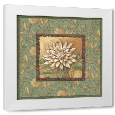Spirits Quartet II White Modern Wood Framed Art Print by Corbin, Delphine