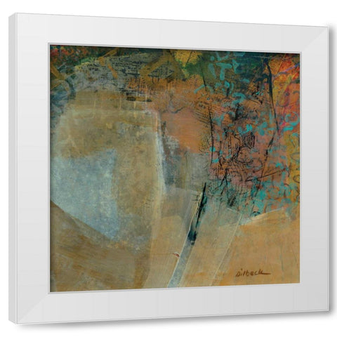 Olivine I White Modern Wood Framed Art Print by Dilbeck, Nikki
