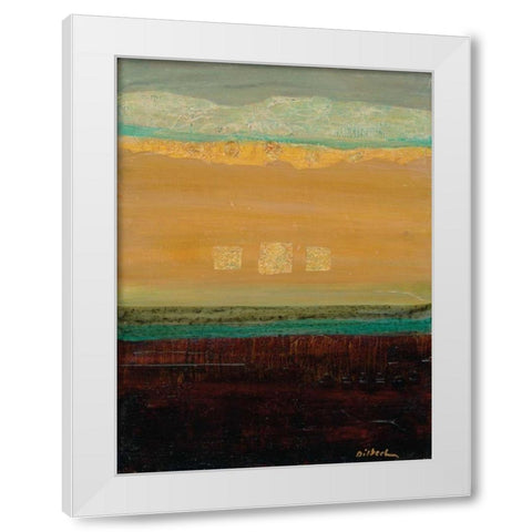 Stop 8 White Modern Wood Framed Art Print by Dilbeck, Nikki