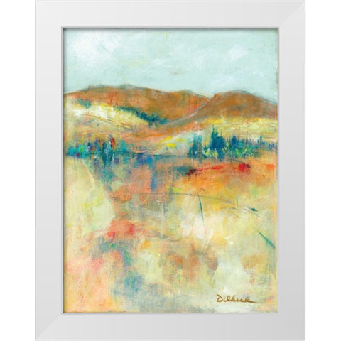 High Country I White Modern Wood Framed Art Print by Dilbeck, Nikki