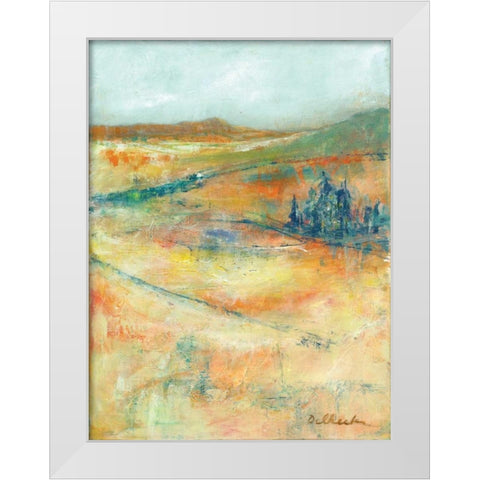 High Country II White Modern Wood Framed Art Print by Dilbeck, Nikki