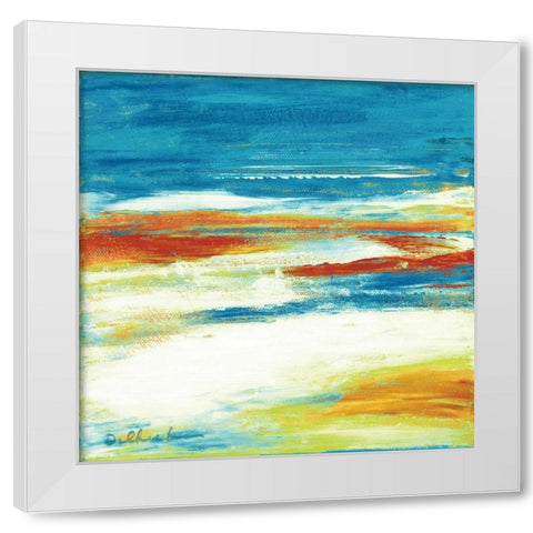 Winter White Modern Wood Framed Art Print by Dilbeck, Nikki
