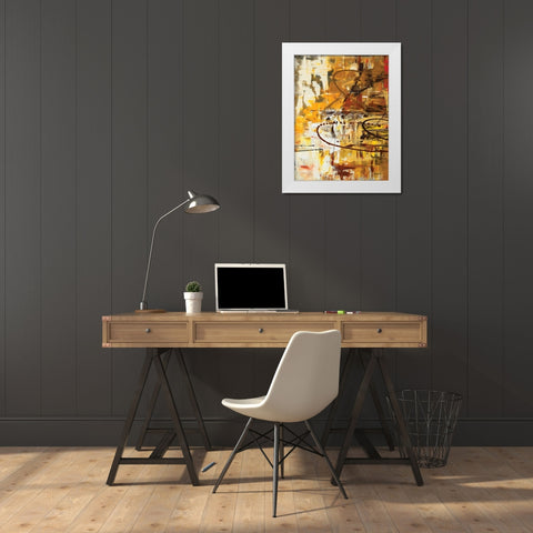 Funtastic I White Modern Wood Framed Art Print by Guedez, Carmen