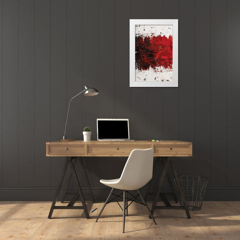 Crystal Clear II White Modern Wood Framed Art Print by Guedez, Carmen