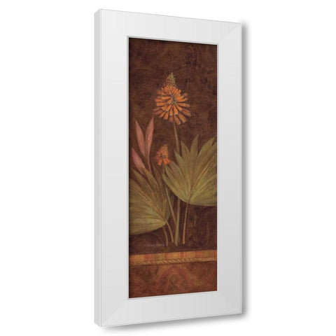Silk Road Passage I White Modern Wood Framed Art Print by Gladding, Pamela
