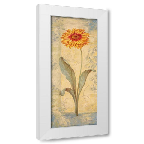 Topaz Skies III White Modern Wood Framed Art Print by Gladding, Pamela