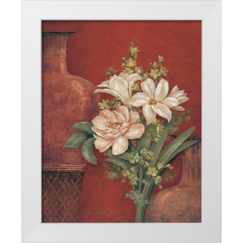 Venetian Chinois II White Modern Wood Framed Art Print by Gladding, Pamela