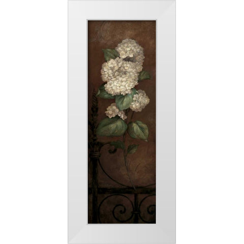 Gramercy Park Panel I White Modern Wood Framed Art Print by Gladding, Pamela