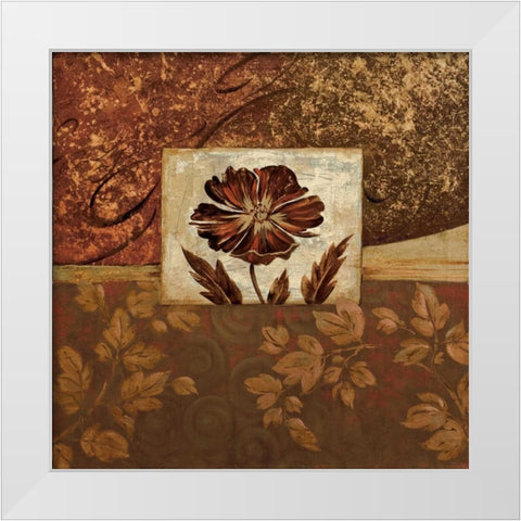 At Waters Edge I White Modern Wood Framed Art Print by Gladding, Pamela