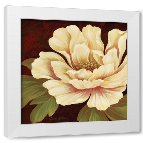 Il Ballo Baronne I White Modern Wood Framed Art Print by Gladding, Pamela