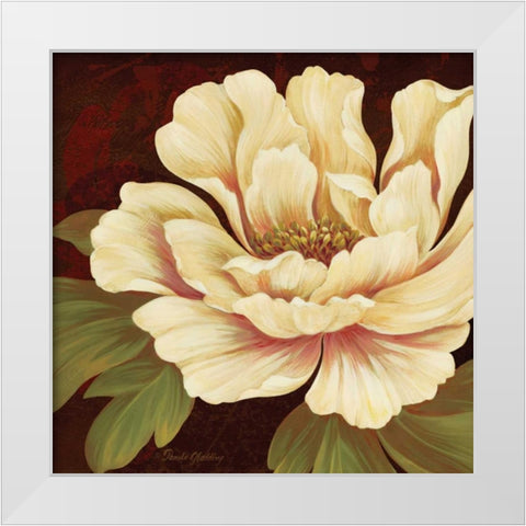 Il Ballo Baronne I White Modern Wood Framed Art Print by Gladding, Pamela
