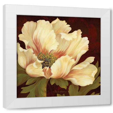 Il Ballo Baronne II White Modern Wood Framed Art Print by Gladding, Pamela