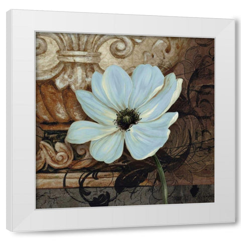 Artifact I White Modern Wood Framed Art Print by Gladding, Pamela