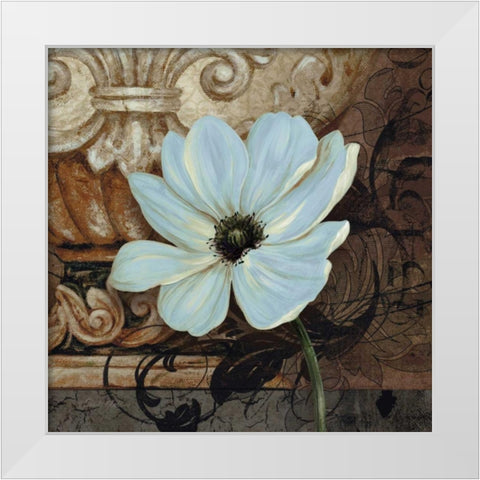 Artifact I White Modern Wood Framed Art Print by Gladding, Pamela