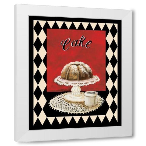 Desserts I White Modern Wood Framed Art Print by Gorham, Gregory