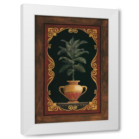 Golden Cocos White Modern Wood Framed Art Print by Gorham, Gregory