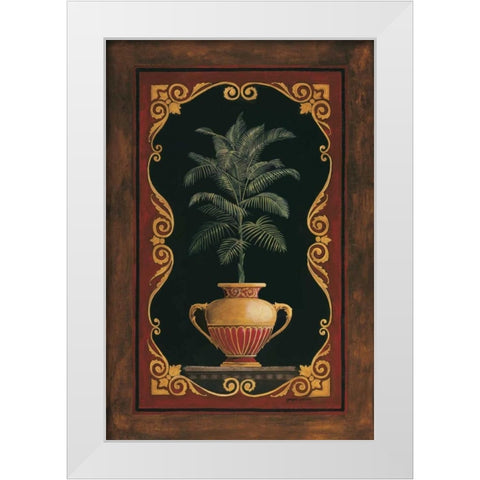 Golden Cocos White Modern Wood Framed Art Print by Gorham, Gregory