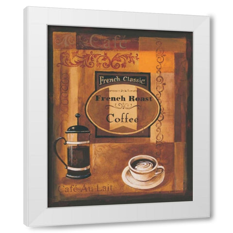 French Classic White Modern Wood Framed Art Print by Gorham, Gregory