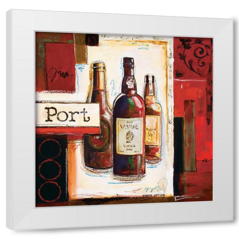 Evening Spirits I White Modern Wood Framed Art Print by Gorham, Gregory