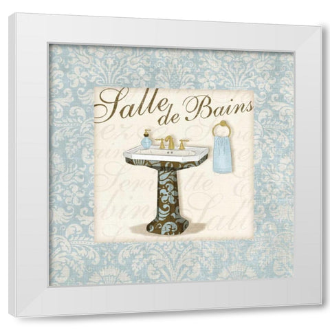 Sink White Modern Wood Framed Art Print by Harbick, N