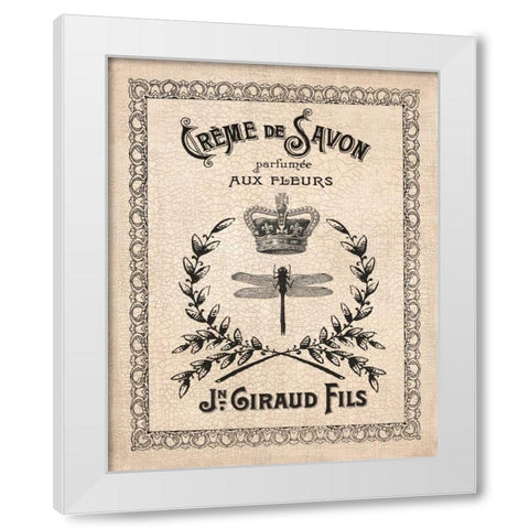 Hotel Bath II White Modern Wood Framed Art Print by Harbick, N