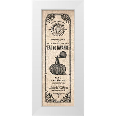 Hotel Bath Panel I White Modern Wood Framed Art Print by Harbick, N