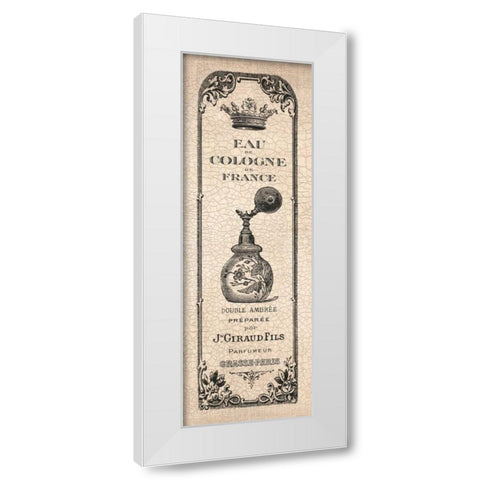 Hotel Bath Panel II White Modern Wood Framed Art Print by Harbick, N