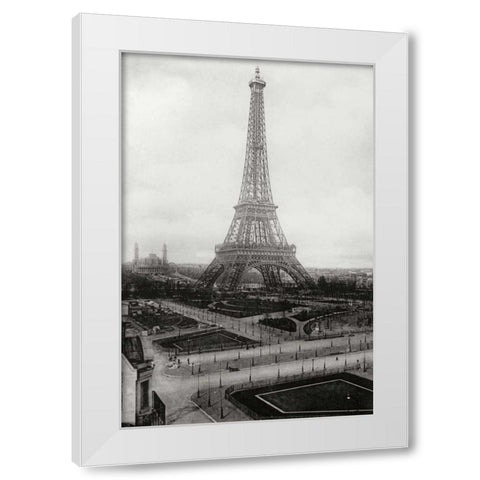Vintage Paris VIII White Modern Wood Framed Art Print by Harbick, N.