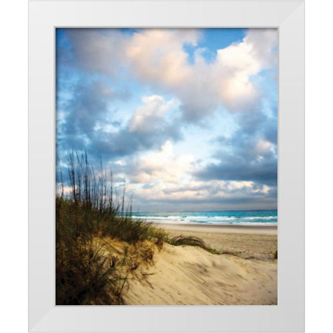 Cotton Candy Sunrise I White Modern Wood Framed Art Print by Hausenflock, Alan