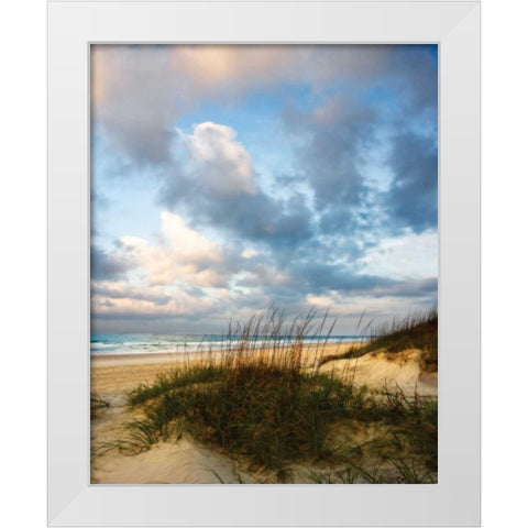 Cotton Candy Sunrise II White Modern Wood Framed Art Print by Hausenflock, Alan