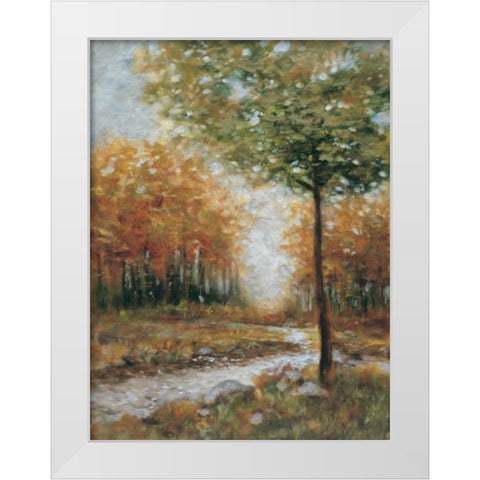 Country Retreat I White Modern Wood Framed Art Print by Lee, Scott