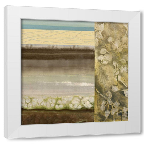 Botanical Nature II White Modern Wood Framed Art Print by Rodriguez, S.