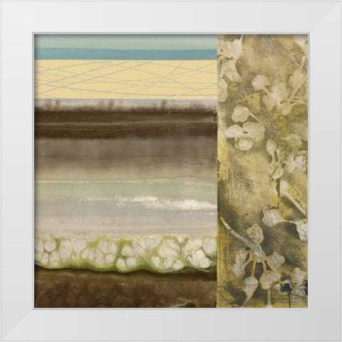 Botanical Nature II White Modern Wood Framed Art Print by Rodriguez, S.