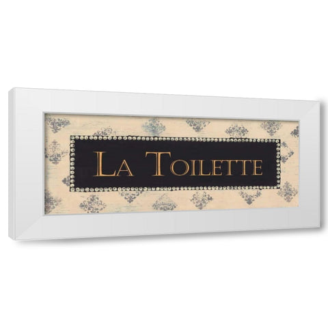 French White II White Modern Wood Framed Art Print by Jeffrey, Jillian