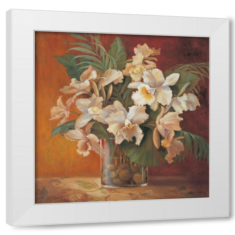 Tropic Beauty II White Modern Wood Framed Art Print by Jeffrey, Jillian