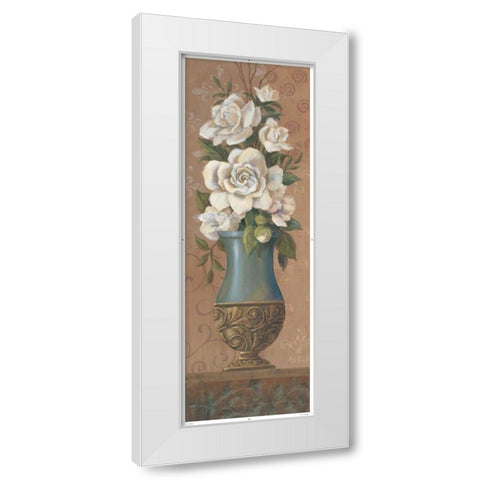Courtly Roses II White Modern Wood Framed Art Print by Jeffrey, Jillian