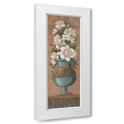 Courtly Roses III White Modern Wood Framed Art Print by Jeffrey, Jillian