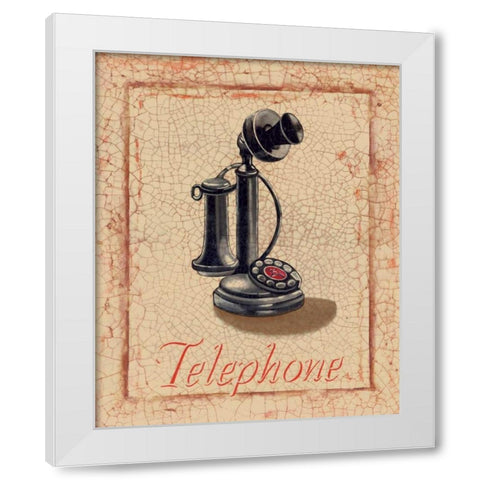 Nine to Five II White Modern Wood Framed Art Print by Jones, Catherine