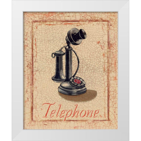 Nine to Five II White Modern Wood Framed Art Print by Jones, Catherine