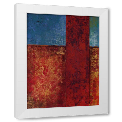 Moment in Time VIII White Modern Wood Framed Art Print by Kime, John