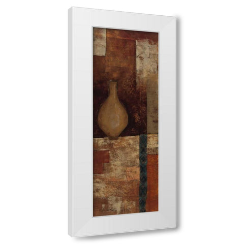 Autumn Solitude I White Modern Wood Framed Art Print by Kime, John