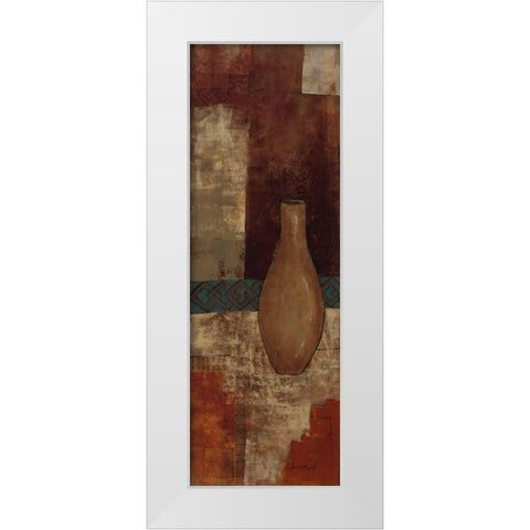 Autumn Solitude II White Modern Wood Framed Art Print by Kime, John
