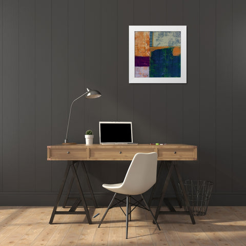 Northern Desire I White Modern Wood Framed Art Print by Kime, John