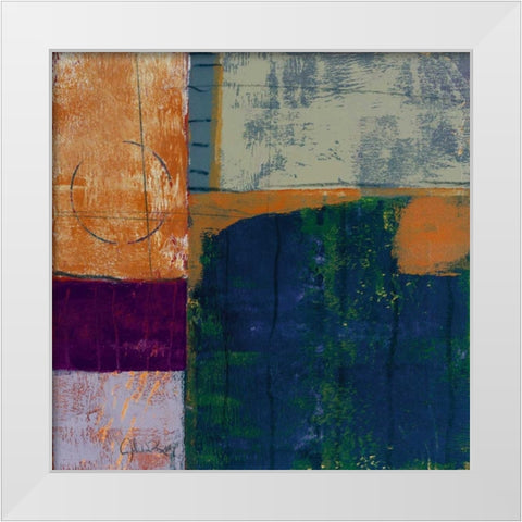 Northern Desire I White Modern Wood Framed Art Print by Kime, John