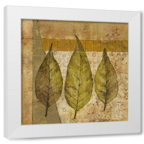 Nature Study II White Modern Wood Framed Art Print by Kime, John