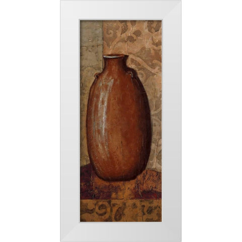 Zen Still Life I White Modern Wood Framed Art Print by Kime, John