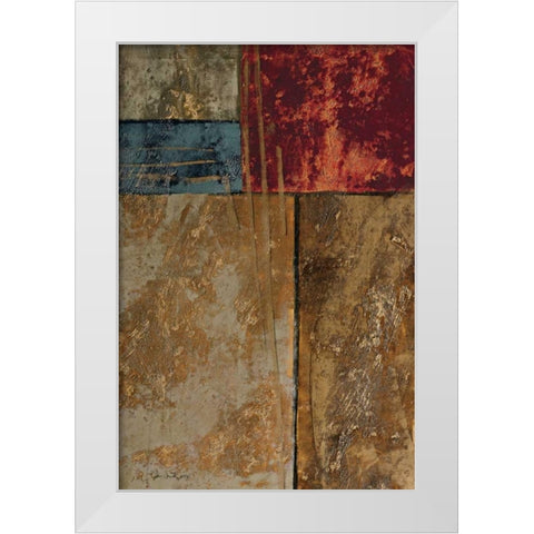 Organic Industries I White Modern Wood Framed Art Print by Kime, John